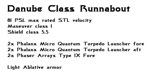 Runabout Stats